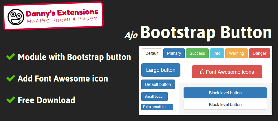 Ajo Bootstrap Button